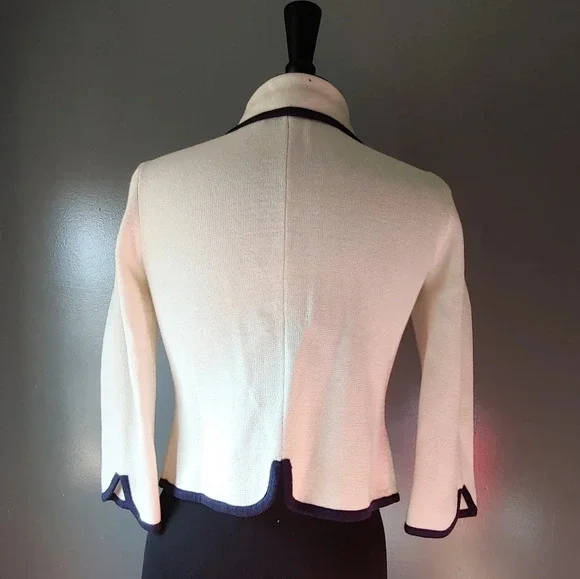 Lilly Pulitzer Cotton Blazer with Blue Trim - Picture 5 of 5